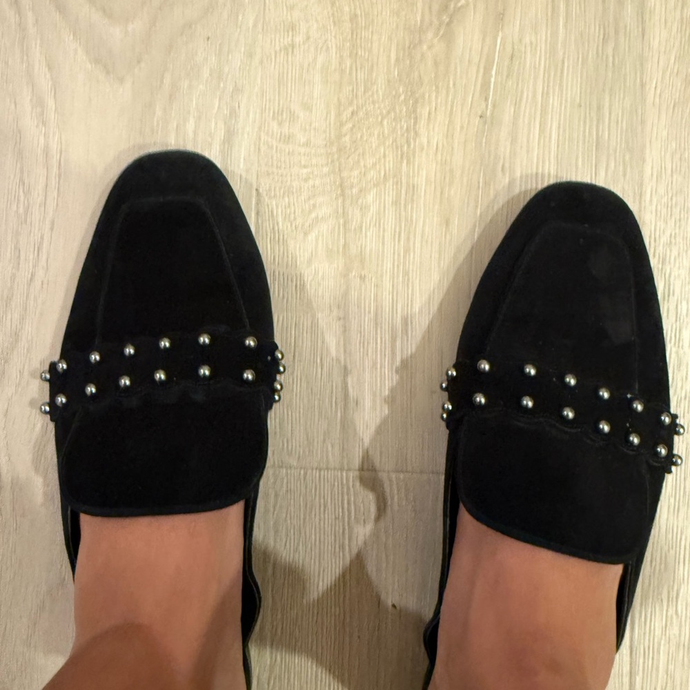 Stuart Weitzman superstud suede mule - image 7